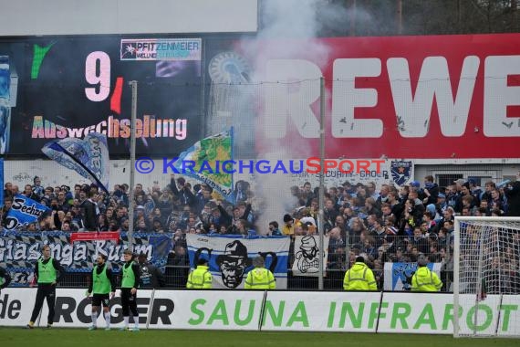 2. Bundesliga SV Sandhausen - TSV 1860 München Hardtwaldstadion Sandhausen 01.03.2014 (© Kraichgausport / Loerz)